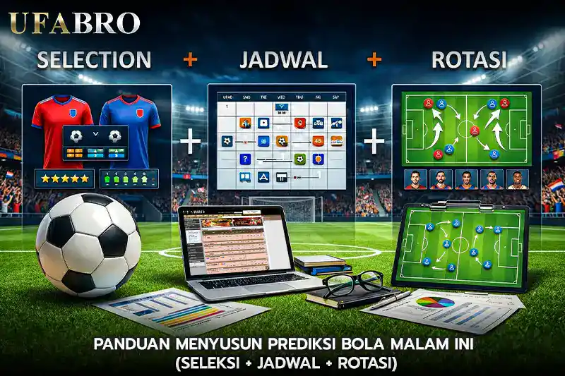 Panduan Menyusun Prediksi Bola Malam Ini Seleksi Jadwal Rotasi