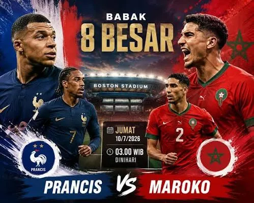 Prancis vs Maroko